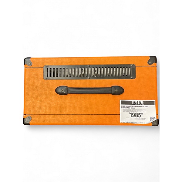 Used Orange ROCKERVERB 50 Tube Guitar Amp Head