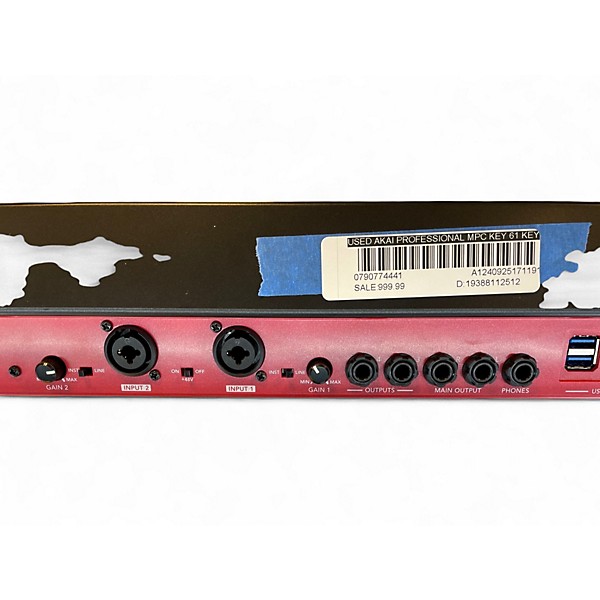 Used Akai Professional MPC Key 61 Keyboard Workstation