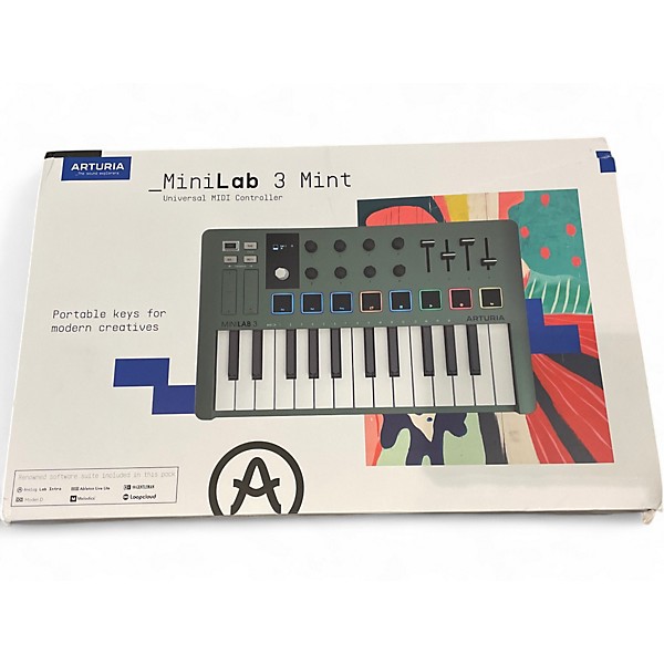 Used Arturia Minilab 3 MIDI Controller
