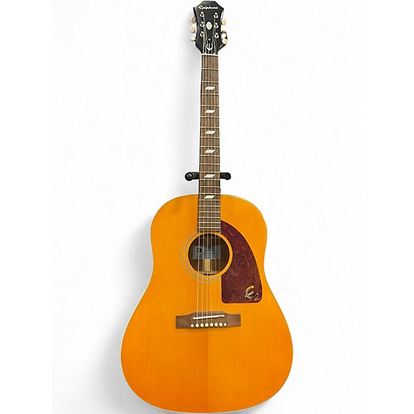 Used 2022 Epiphone FT 79 MASTERBILT TEXAN Vintage Natural Acoustic Guitar