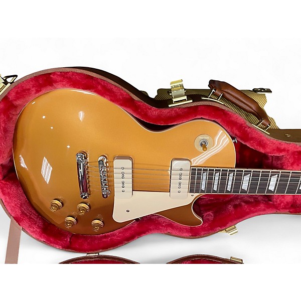 Used Gibson Les Paul 50's P-90 Gold Top Solid Body Electric Guitar