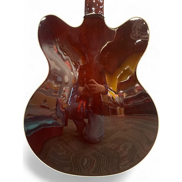 Used Gretsch Guitars RS201 ABBY ROAD STUDIOMATIC Classic Walnut Stain Hollow Body Electric Guitar