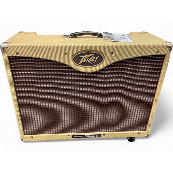 Used Peavey Classic 50 50W 2x12 Tube Guitar Combo Amp