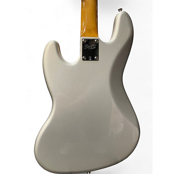 Used Squier Classic Vibe 1960S Jazz Bass Inca Silver Electric Bass Guitar