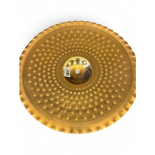 Used Zildjian 15in MASTERSOUND PITCH BLACK HI HAT PAIR Cymbal