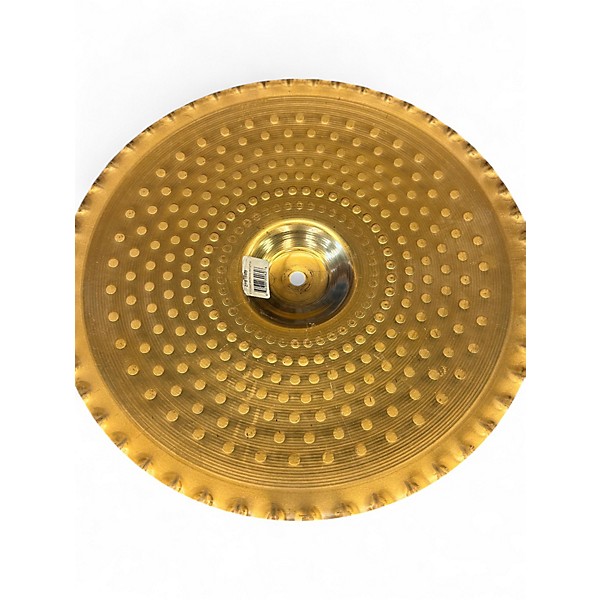 Used Zildjian 15in MASTERSOUND PITCH BLACK HI HAT PAIR Cymbal