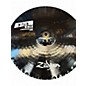 Used Zildjian 15in MASTERSOUND PITCH BLACK HI HAT PAIR Cymbal