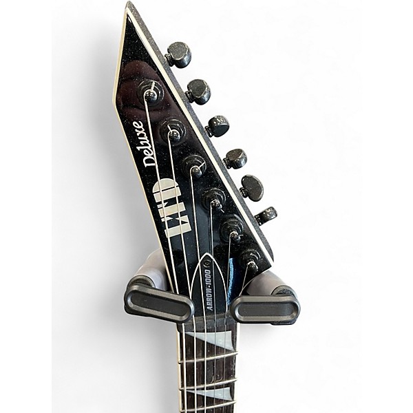Used ESP LTD Arrow-1000 Black Solid Body Electric Guitar