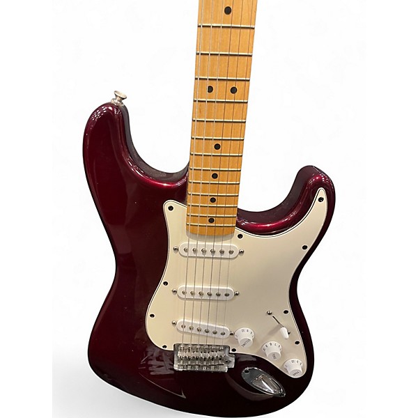 Used Fender Standard Stratocaster Midnight Wine Solid Body Electric Guitar