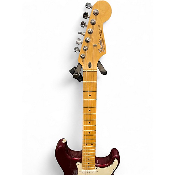 Used Fender Standard Stratocaster Midnight Wine Solid Body Electric Guitar