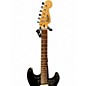 Used Squier Stratocaster Black Solid Body Electric Guitar