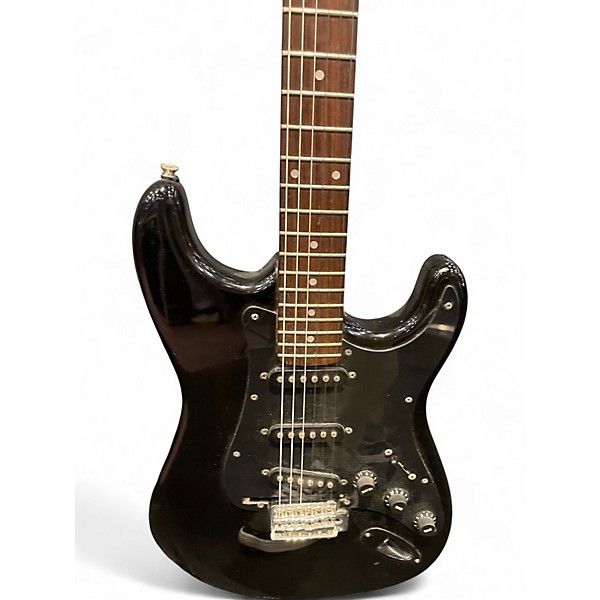 Used Jb Performer Professional Series Black Solid Body Electric Guitar