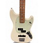 Used Fender Mustang Bass Alpine White Electric Bass Guitar