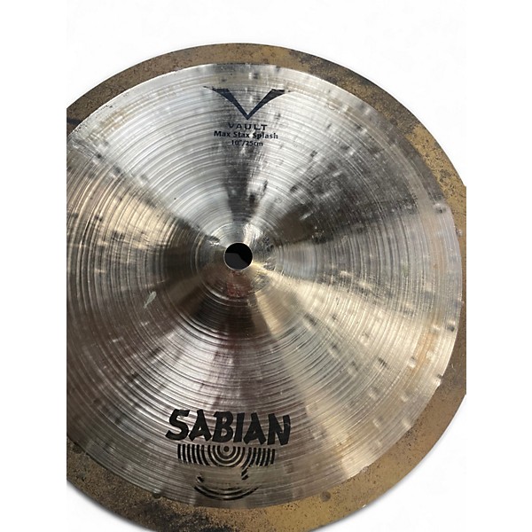 Used SABIAN 10in Mike Portnoy Signature Max Stax Cymbal
