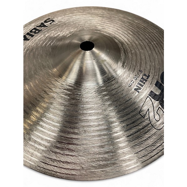 Used SABIAN 8in SR2 Thin Splash Cymbal