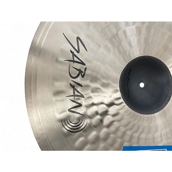 Used SABIAN 22in HHX BFMWORLD RIDE Cymbal