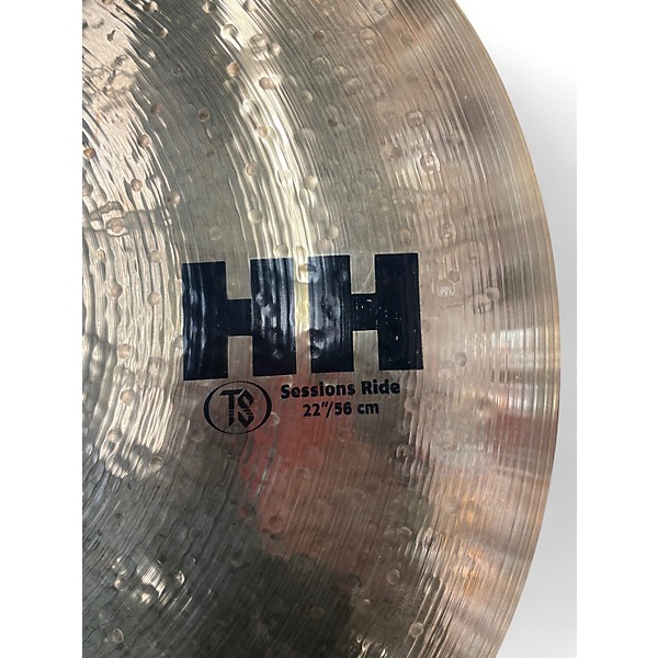 Used SABIAN 22in HH SESSIONS RIDE Cymbal