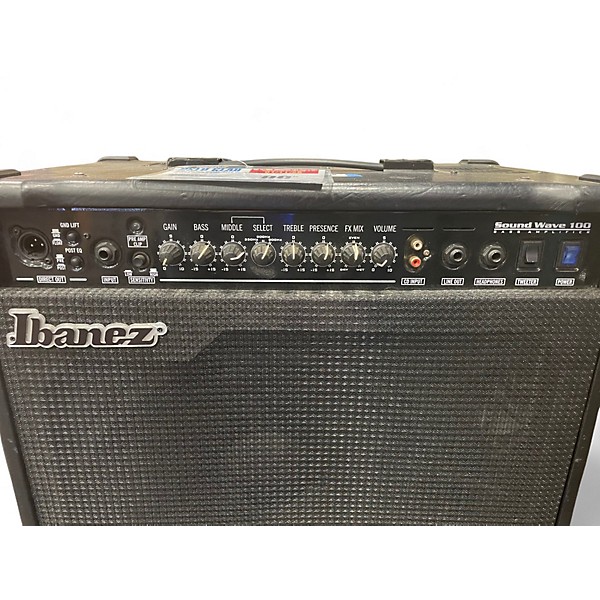 Used Ibanez SoundWave 100 Bass Amplifier Guitar Combo Amp