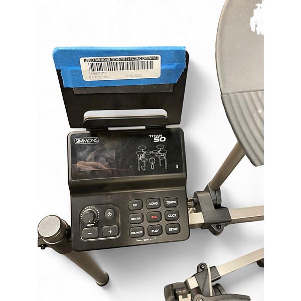 Used Simmons titan 50 Electric Drum Set