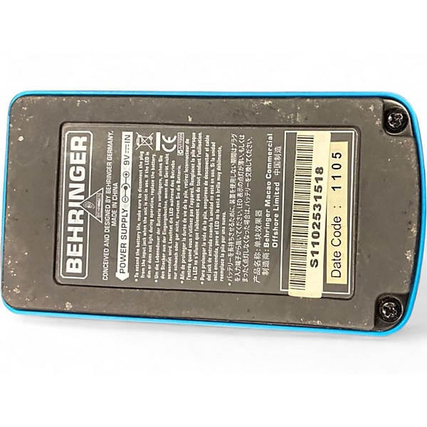 Used Behringer TM300 Tube Amp Modeler Effect Pedal