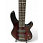 Used Schecter Guitar Research Raiden Special 5 String Trans Red Electric Bass Guitar