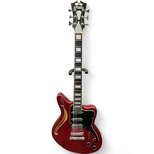Used D'Angelico PREMIER BEDFORD SH OXBLOOD Hollow Body Electric Guitar