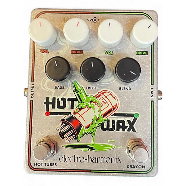 Used Electro-Harmonix Hot Wax Multi Overdrive Effect Pedal