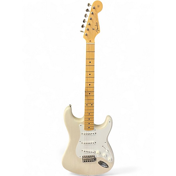 Used Fender American Original 50s Stratocaster Trans White Solid Body Electric Guitar