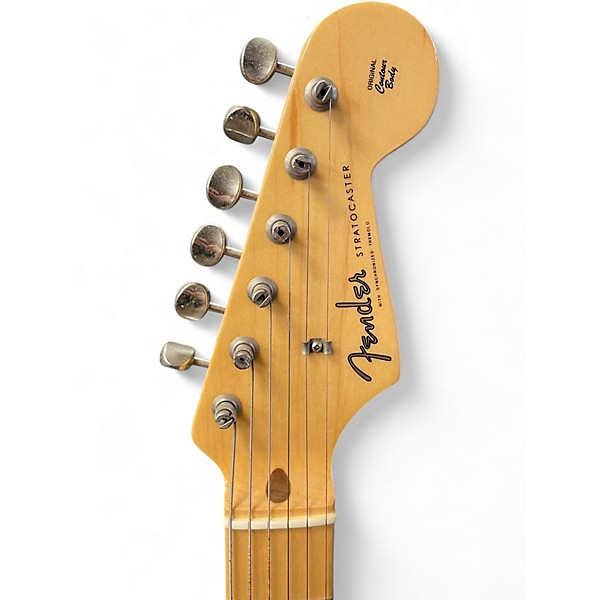 Used Fender American Original 50s Stratocaster Trans White Solid Body Electric Guitar