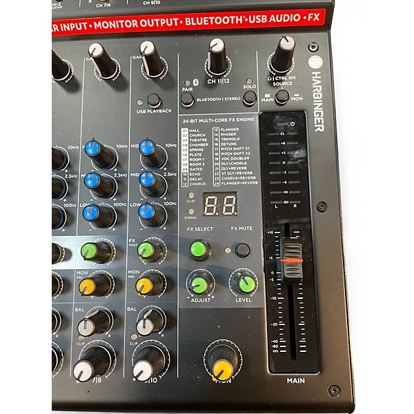 Used Harbinger LX12 Powered Mixer