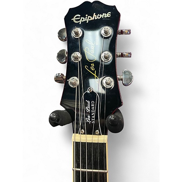 Used Epiphone Les Paul Standard red Solid Body Electric Guitar