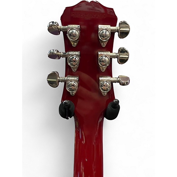 Used Epiphone Les Paul Standard red Solid Body Electric Guitar