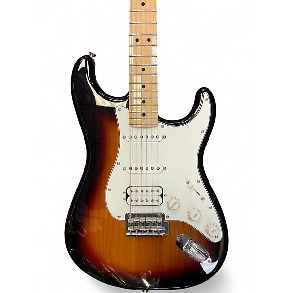 Used 2021 Fender Player Stratocaster HSS 2 Color Sunburst Solid Body Electric Guitar