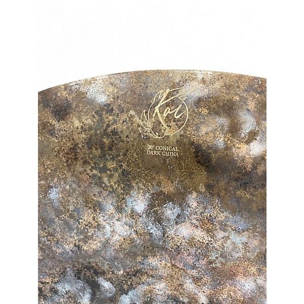 Used Wuhan 20in Koi 20" Conical Dark China Cymbal