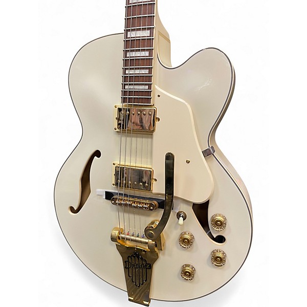 Used Ibanez AF75TDG IVORY Hollow Body Electric Guitar