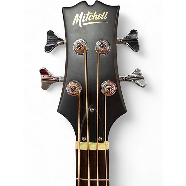 Used Mitchell T239BCE 2 Tone Sunburst Acoustic Bass Guitar