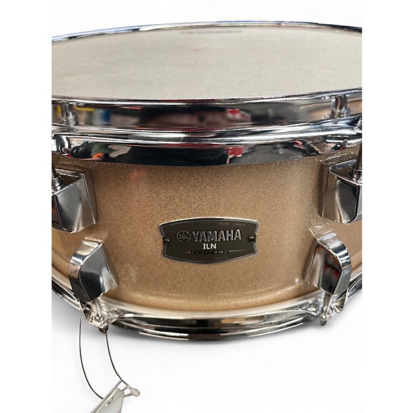 Used Yamaha 14in RYDEEN SNARE CHAMPAGNE SPARKLE Drum