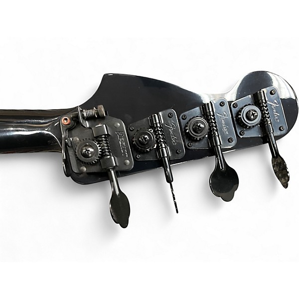 Used Fender DELUXE JAZZ BASS SPECIAL Pearl White Electric Bass Guitar