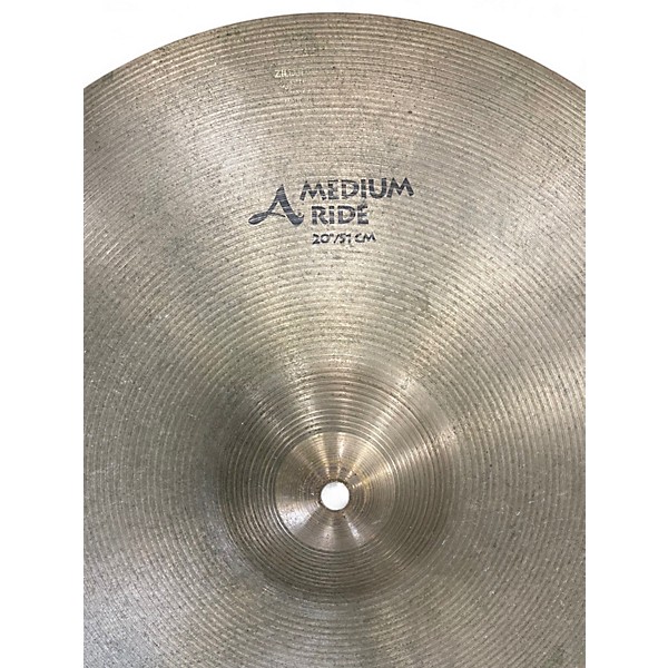 Used Zildjian 20in A Series Medium Ride Cymbal