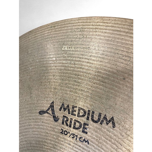 Used Zildjian 20in A Series Medium Ride Cymbal