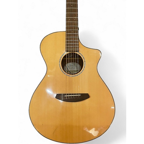 Used Breedlove Pursuit Concert BB Natural Acoustic Guitar