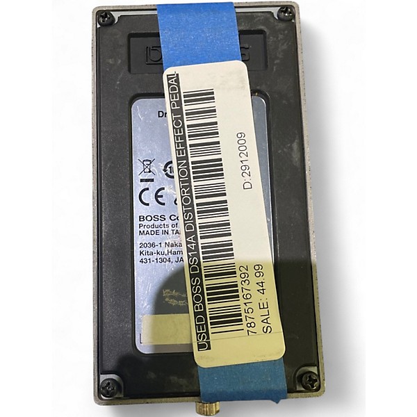 Used BOSS DS14A Distortion Effect Pedal