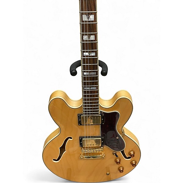 Used Epiphone Sheraton II Natural Hollow Body Electric Guitar