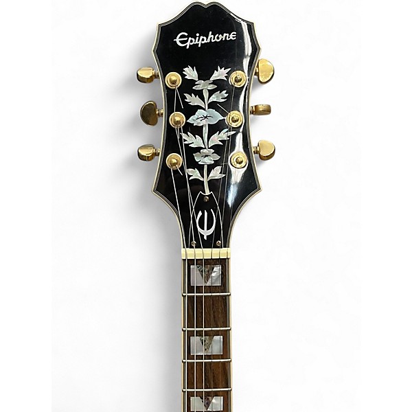 Used Epiphone Sheraton II Natural Hollow Body Electric Guitar