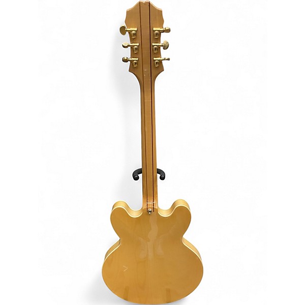 Used Epiphone Sheraton II Natural Hollow Body Electric Guitar
