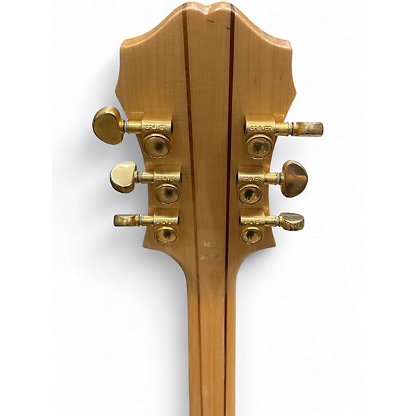 Used Epiphone Sheraton II Natural Hollow Body Electric Guitar