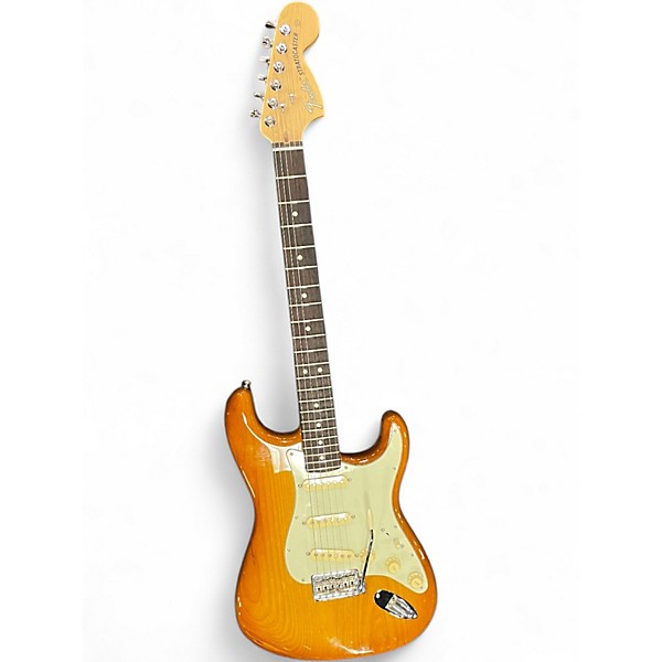 Used Fender Stratocaster Honey Burst Solid Body Electric Guitar