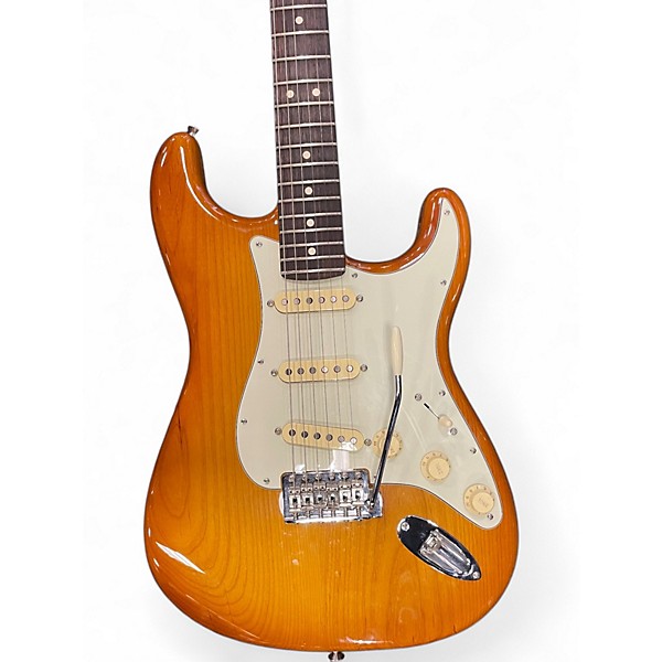 Used Fender Stratocaster Honey Burst Solid Body Electric Guitar