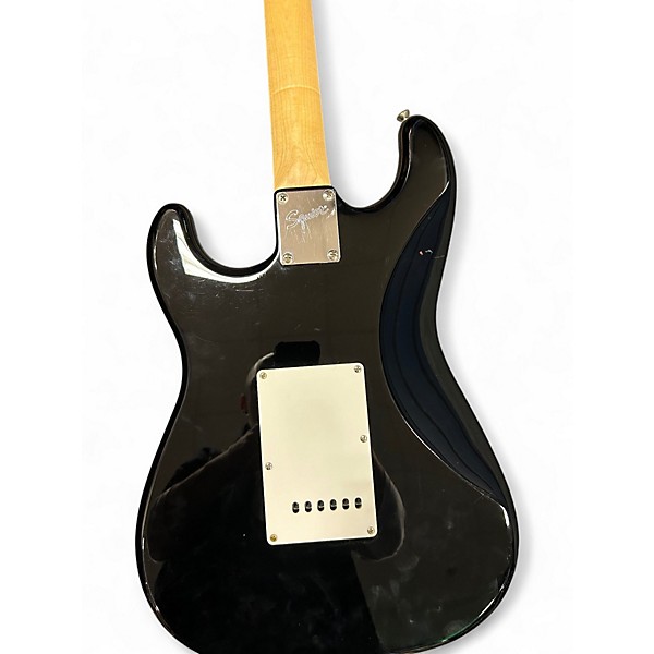 Used Squier Affinity Stratocaster Black Solid Body Electric Guitar
