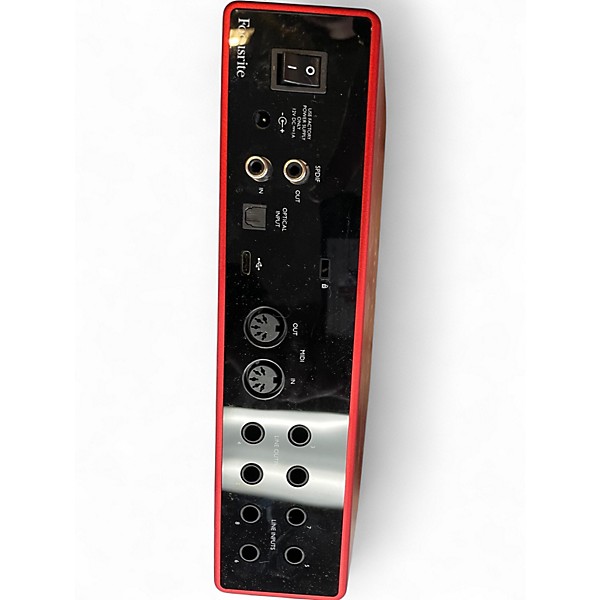 Used Focusrite SCARLET 18I8 Audio Interface